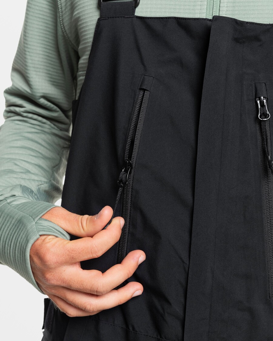 Quik Silver Altostratus Stret Gore-Tex Bib Snow Pants - True Black