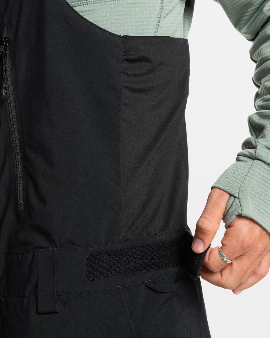 Quik Silver Altostratus Stret Gore-Tex Bib Snow Pants - True Black