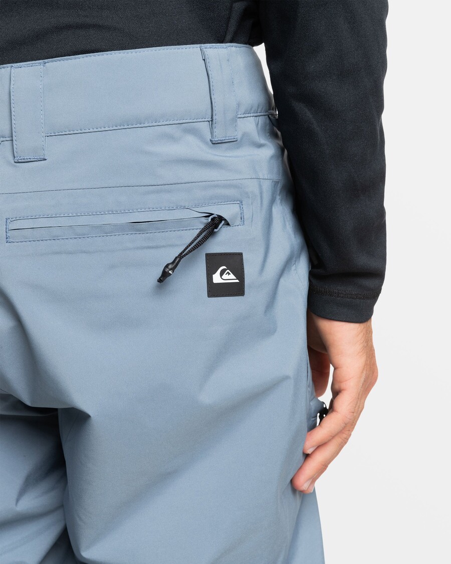 Quik Silver Forever Stretch Gore-Tex Snow Pants - Flint Stone