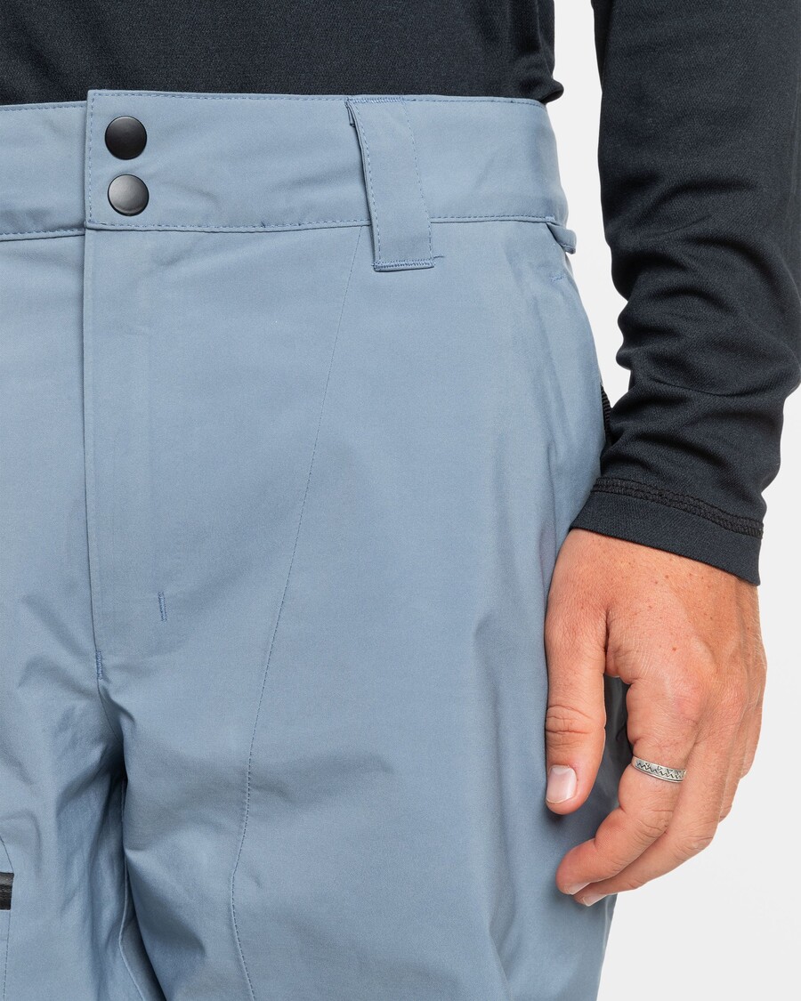 Quik Silver Forever Stretch Gore-Tex Snow Pants - Flint Stone