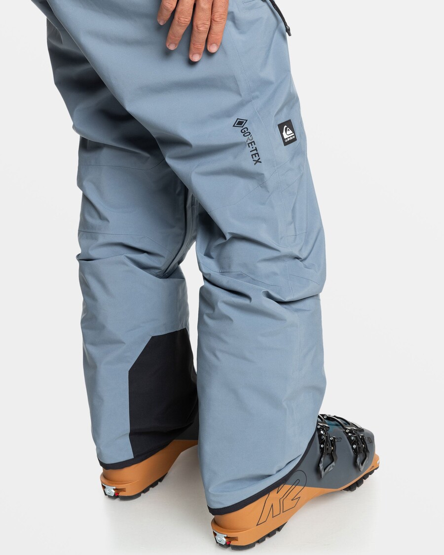 Quik Silver Forever Stretch Gore-Tex Snow Pants - Flint Stone