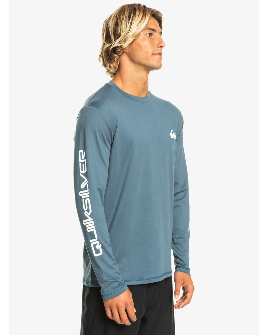 Quik Silver Omni Session Long Sleeve UPF 50 Surf T-Shirt - Bering Sea