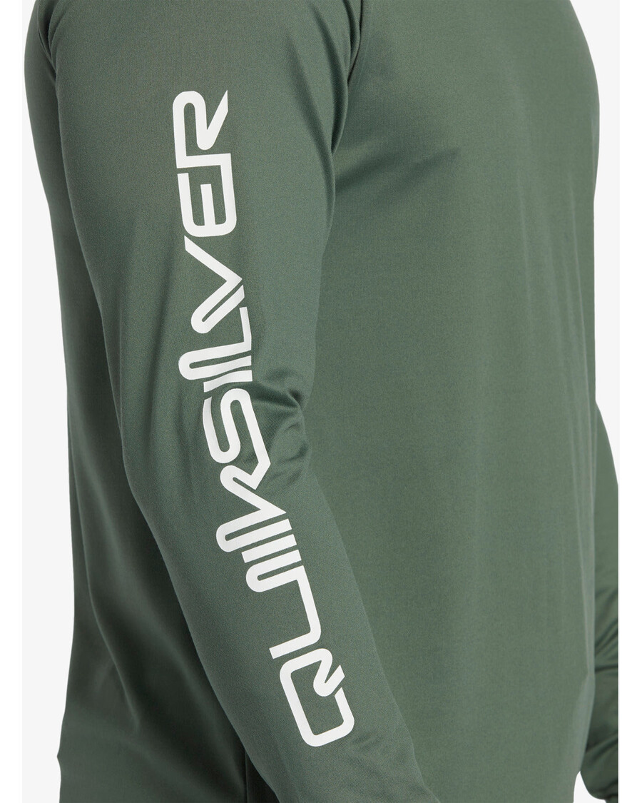 Quiksilver Omni Session μακρυμάνικο Upf 50 μπλουζάκι Surf - δάφνινο στεφάνι