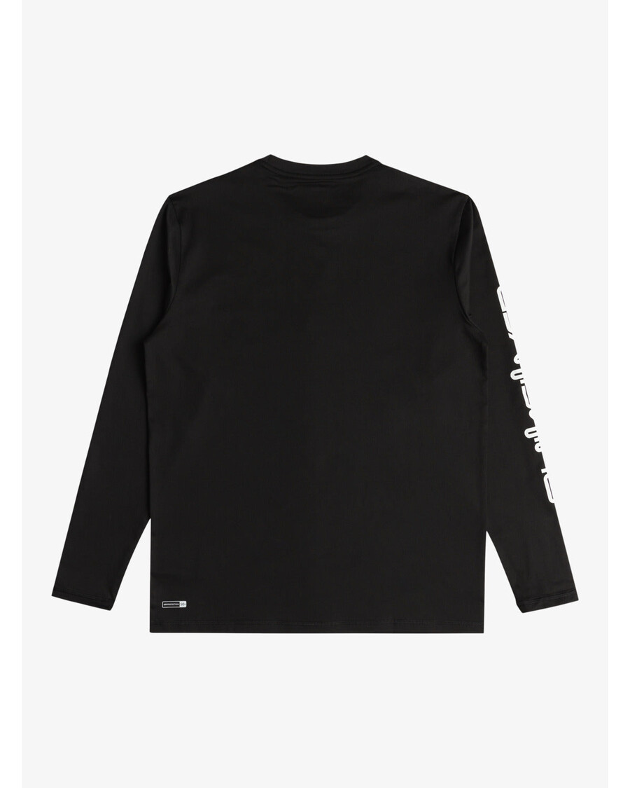 Quiksilver Omni Session Hosszú Ujjú Upf 50 Szörf Póló - Fekete