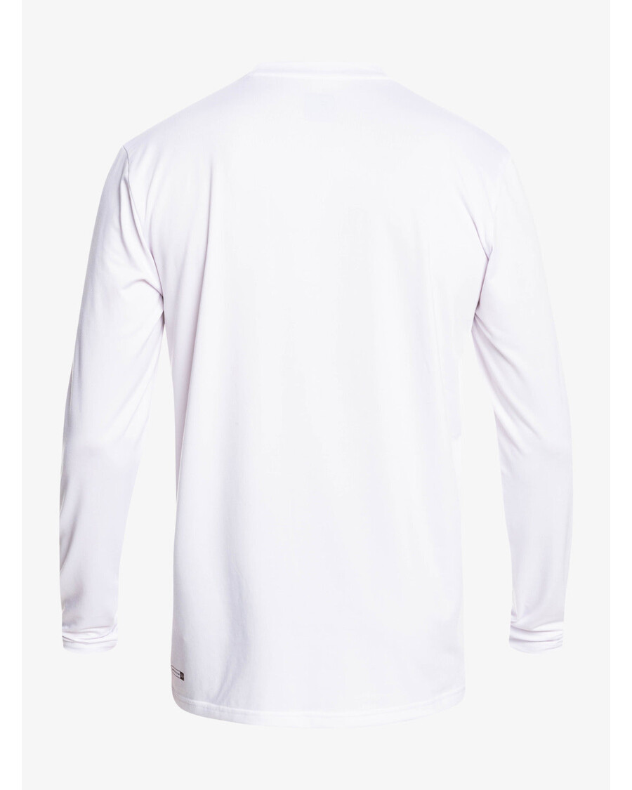Quik Silver Omni Session Long Sleeve UPF 50 Surf T-Shirt - White