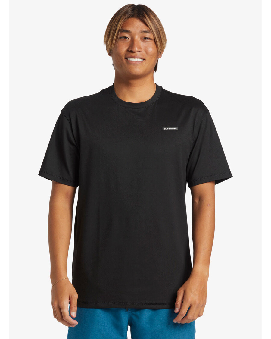 Quik Silver Omni Session UPF 50 Short Sleeve Surf Tee - Black