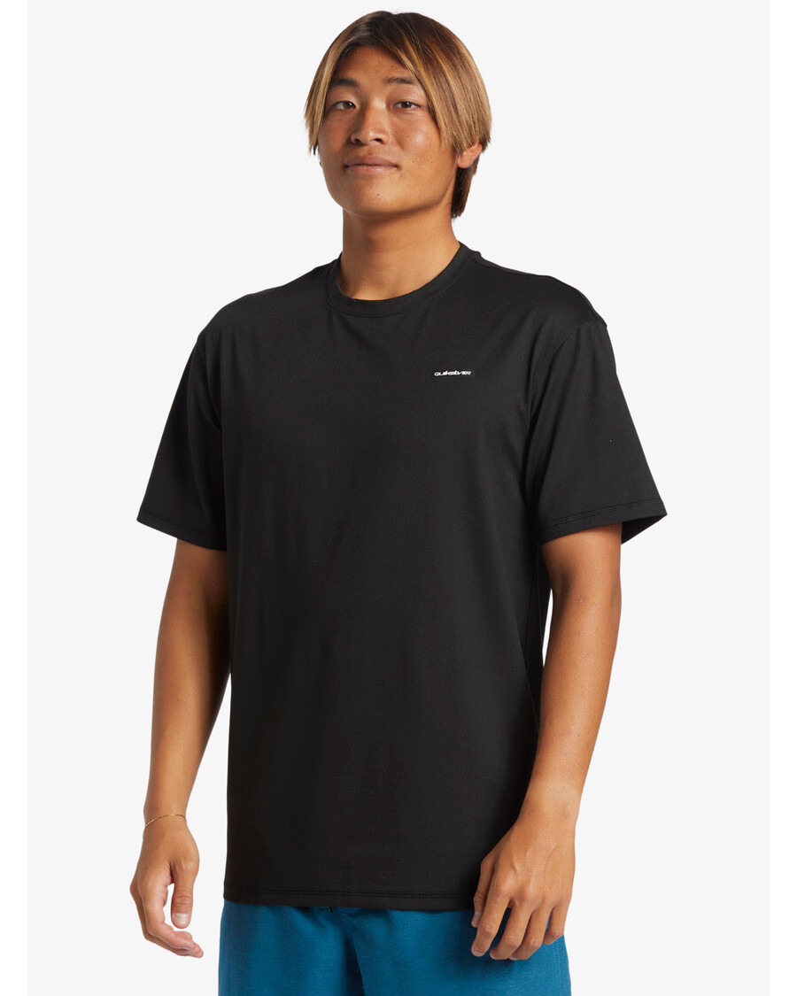 Quik Silver Omni Session UPF 50 Short Sleeve Surf Tee - Black