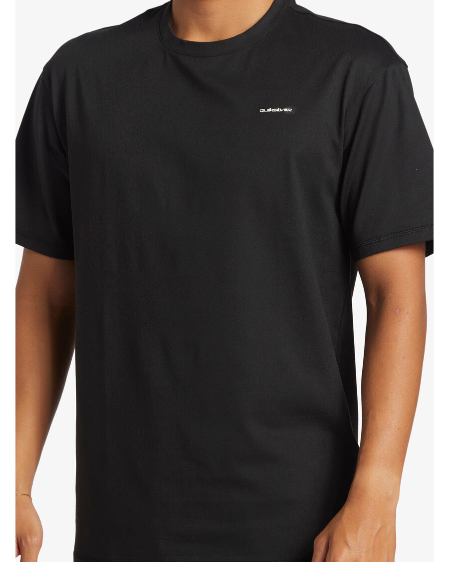 Quik Silver Omni Session UPF 50 Short Sleeve Surf Tee - Black