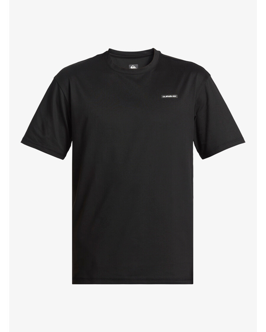 Quiksilver Omni Session Upf 50 Surfové Tričko S Krátkym Rukávom - čierne