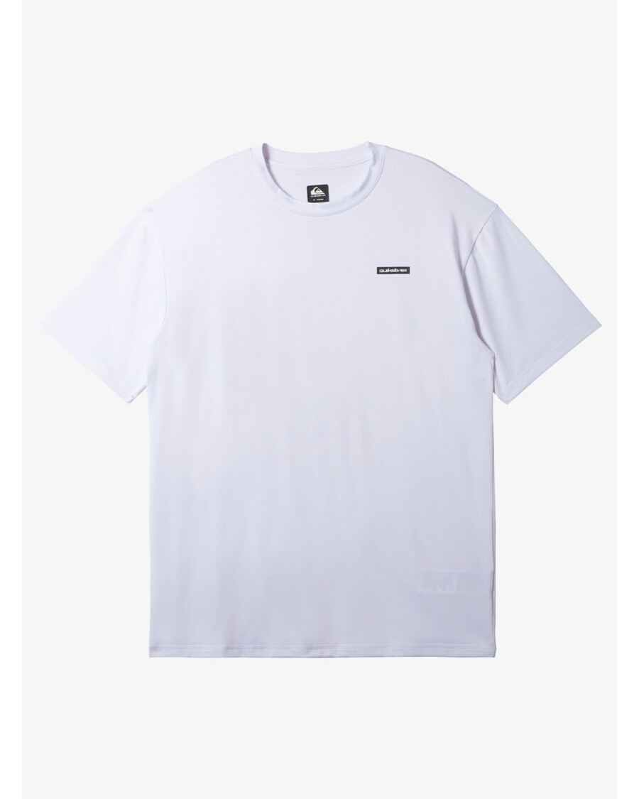 Quik Silver Omni Session UPF 50 Short Sleeve Surf Tee - White