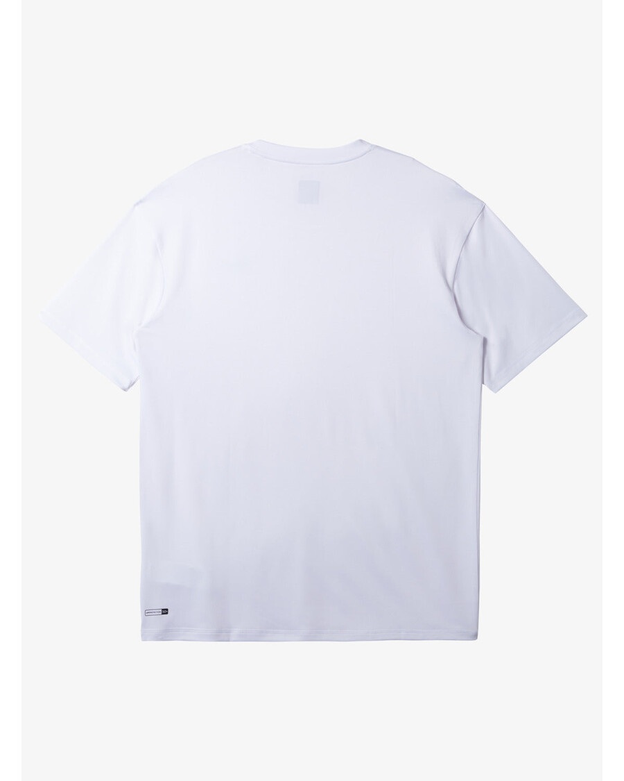 Quik Silver Omni Session UPF 50 Short Sleeve Surf Tee - White
