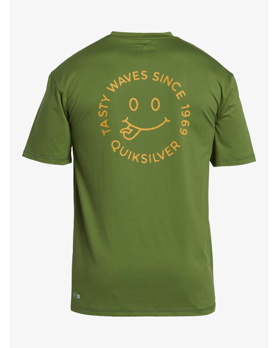 Quik Silver Mix Session Upf 50 κοντομάνικο μπλουζάκι σερφ - άνηθο