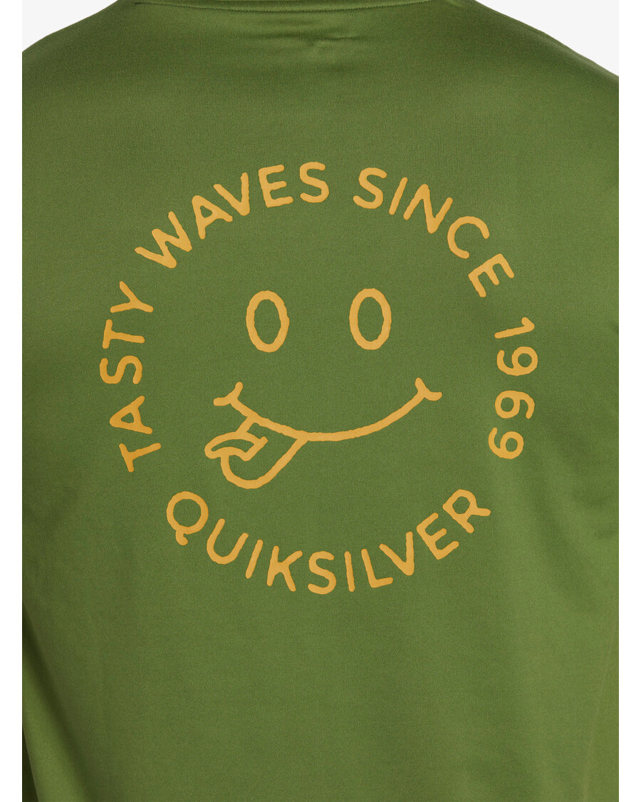 Quik Silver Mix Session Upf 50 κοντομάνικο μπλουζάκι σερφ - άνηθο