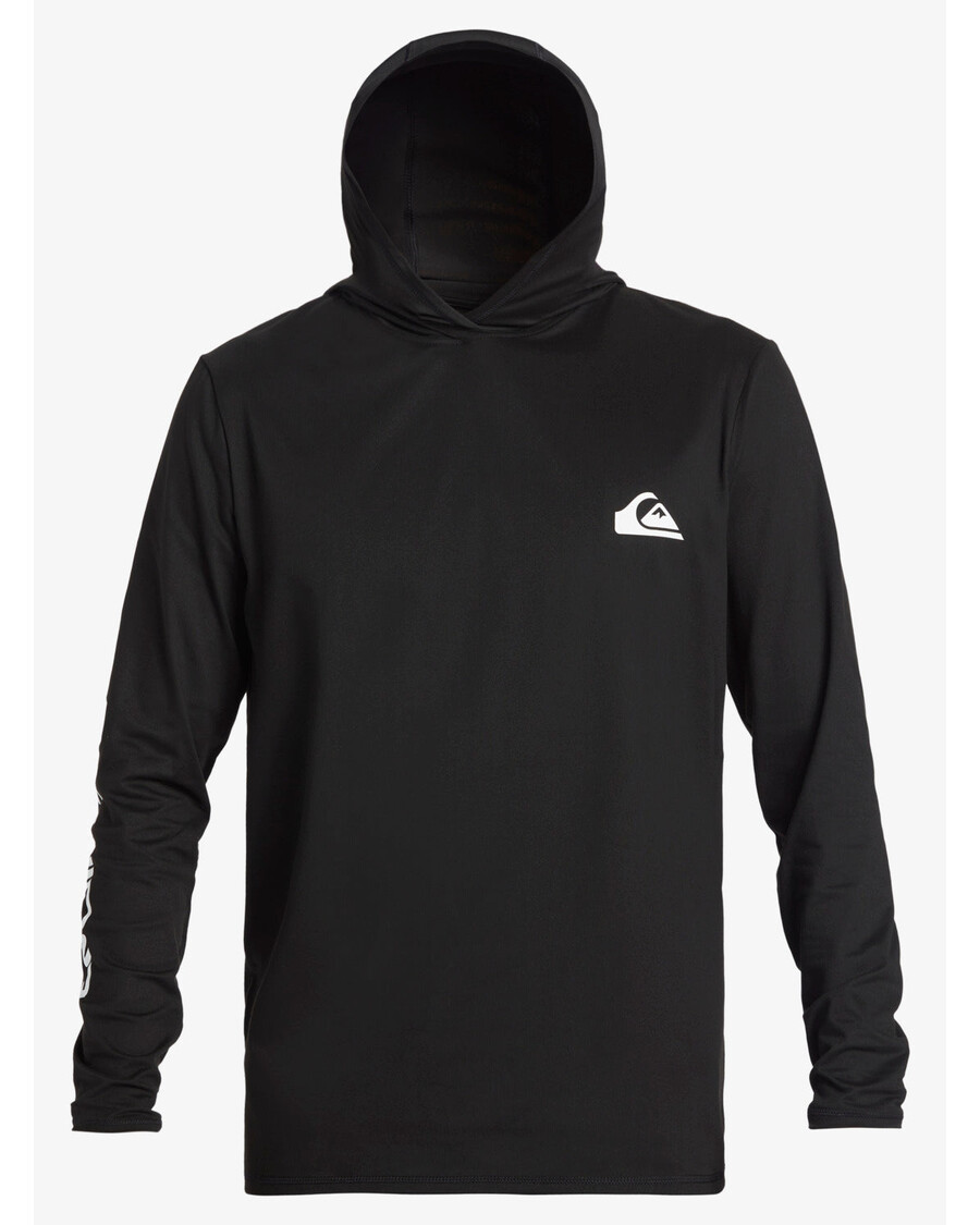 Quiksilver Omni Session Upf 50 Hooded Långärmad Surf T-shirt - Svart
