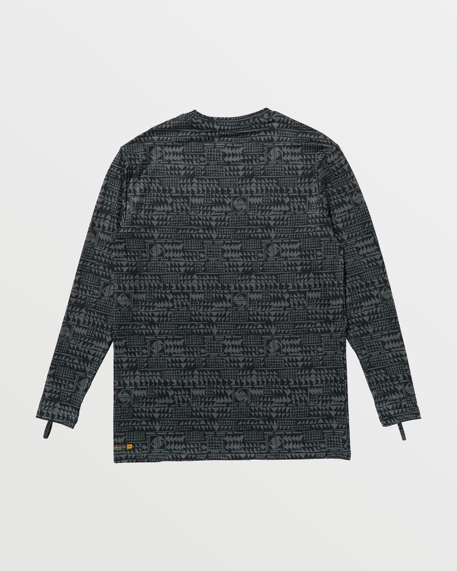 Quik Silver Hawaii Multiply Long Sleeve Surf Tee - Black