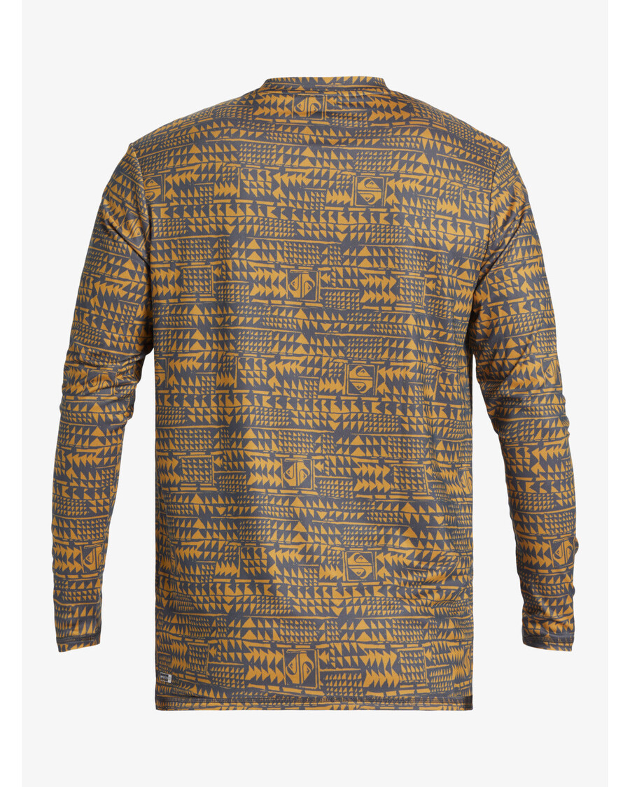 Quiksilver Hawaii Multiply Surfové Tričko S Dlhým Rukávom - železná Brána