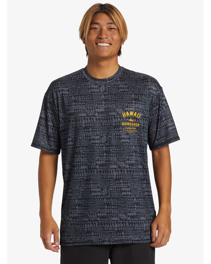 Quiksilver Hawaii Multiply Surf Tee - μαύρο