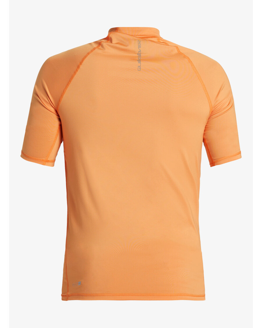 Quik Silver Everyday UPF 50 Short Sleeve Rashguard - Tangerine