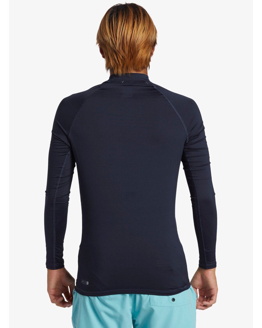 Quik Silver Daily Upf 50 Rashguard S Dlhým Rukávom - Dark Navy