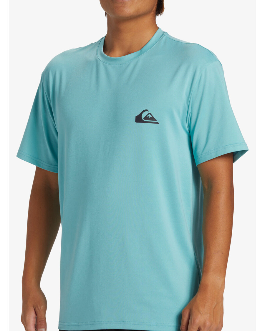 Quik Silver Everyday Short Sleeve Surf Tee - Marine Blue