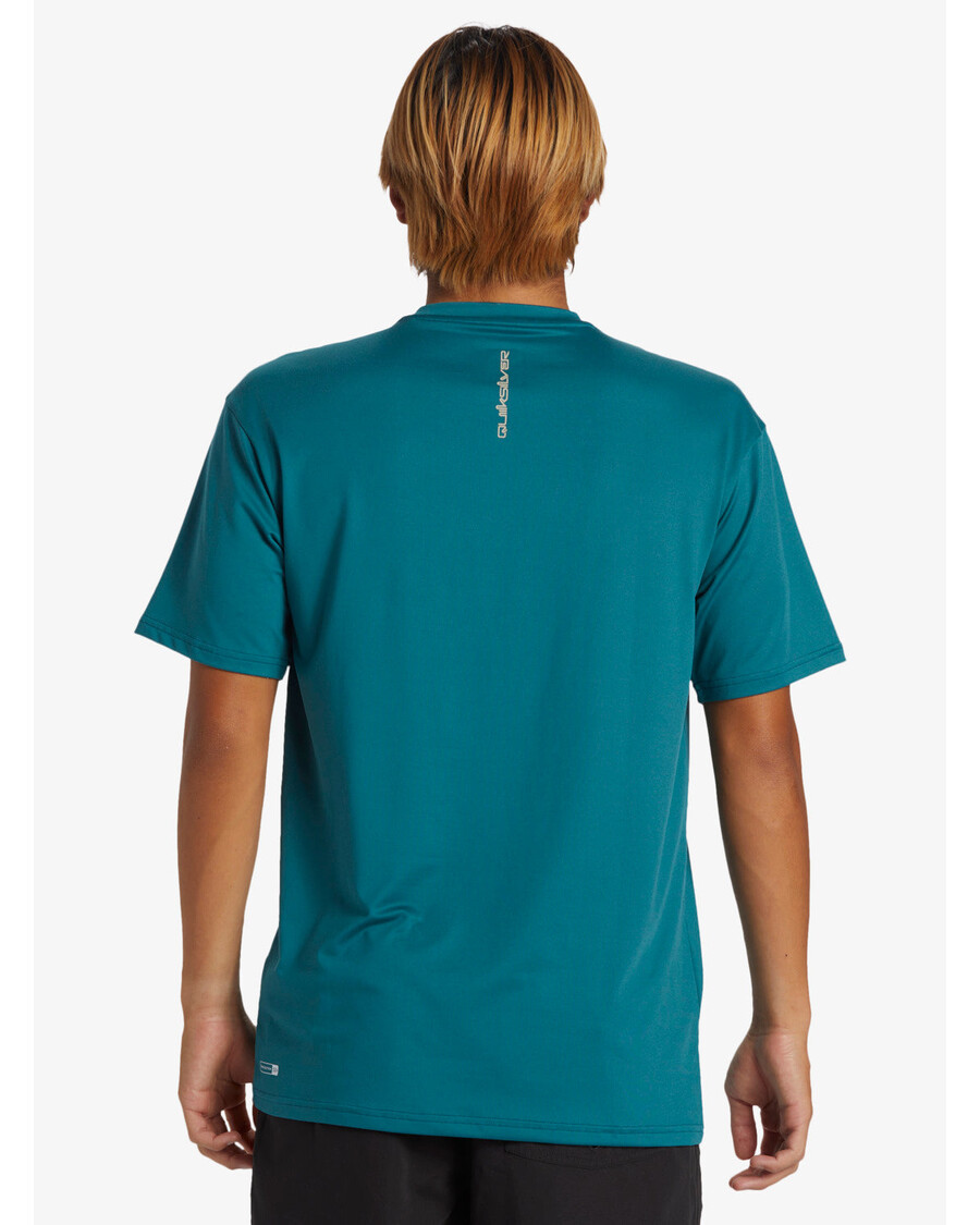 Повседневная футболка для серфинга с короткими рукавами Quiksilver — колониальный синий