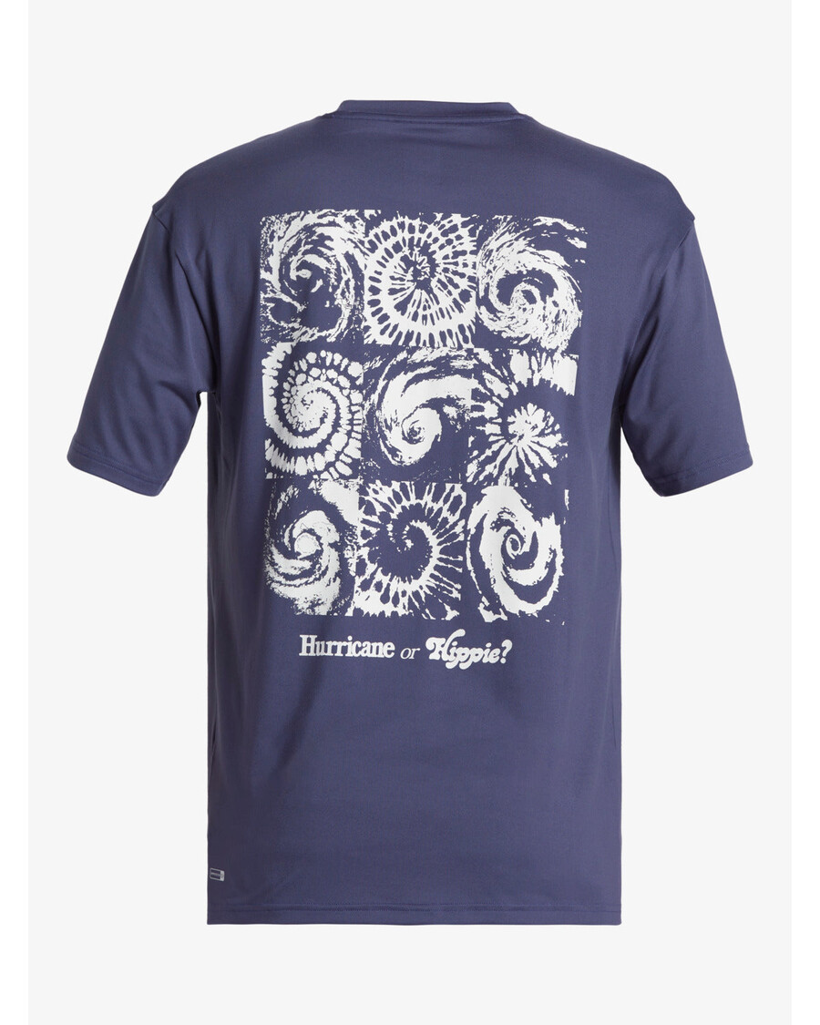 Quiksilver Každodenné Surfové Tričko S Krátkym Rukávom - Korunka Modré