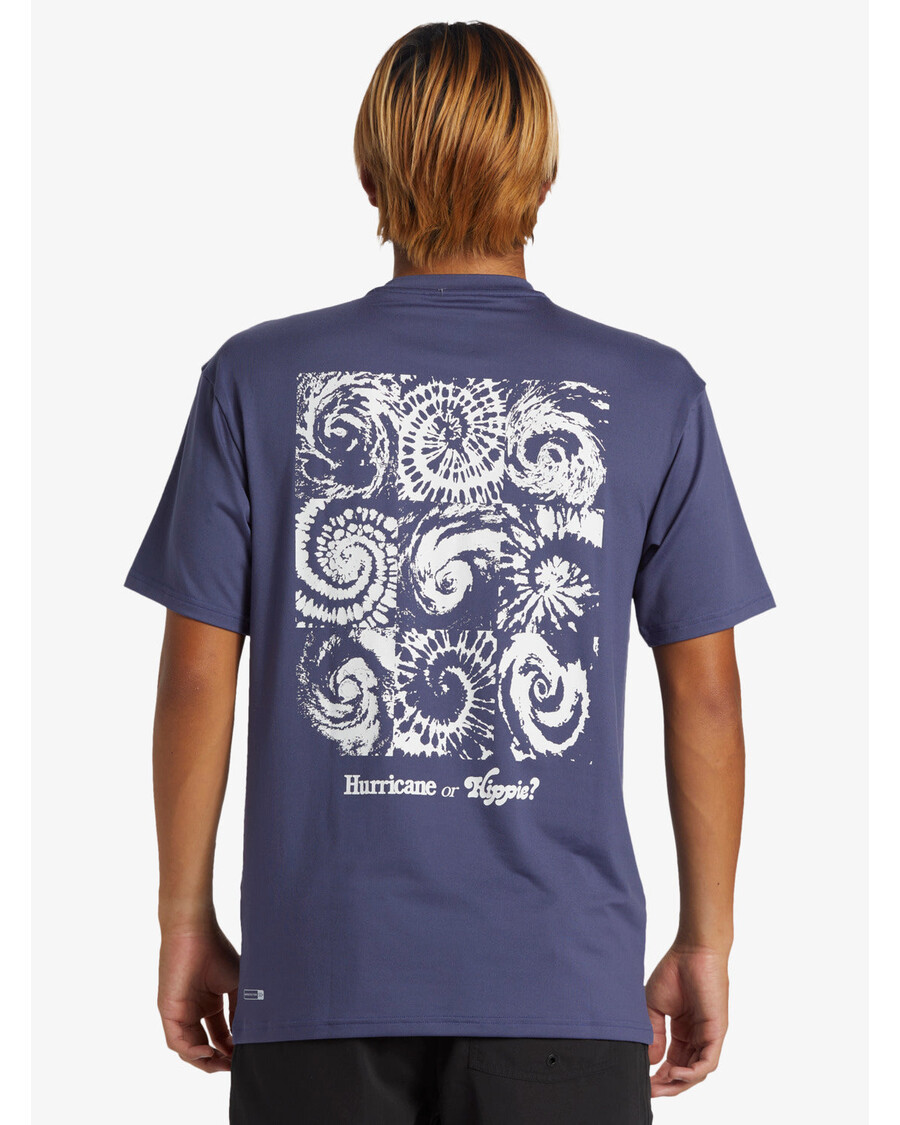 Quiksilver Každodenné Surfové Tričko S Krátkym Rukávom - Korunka Modré