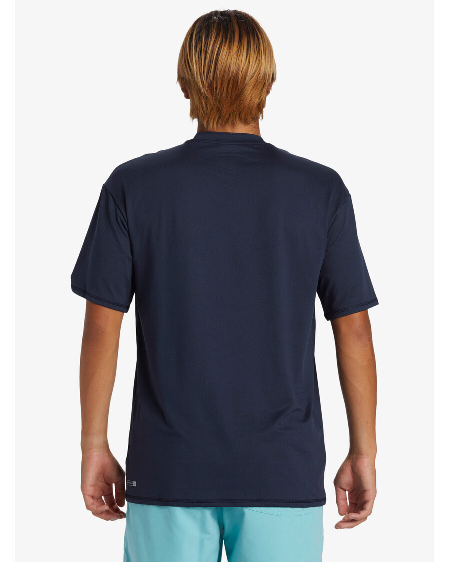 Quiksilver Vardags Kortärmad Surftröja - Mörk Marinblå