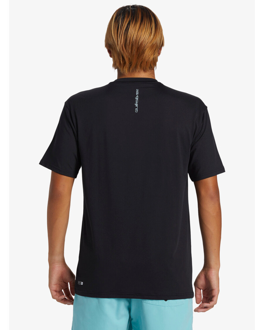 Quiksilver Mindennapi Rövid Ujjú Surf Póló - Fekete
