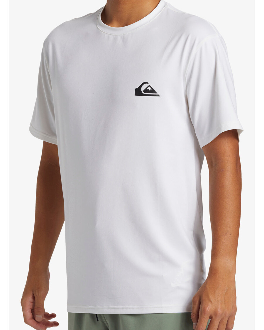 Quik Silver Everyday Short Sleeve Surf Tee - White