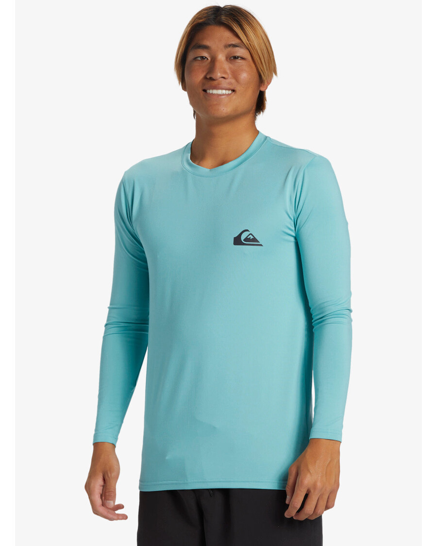 Quiksilver Svakodnevna Majica Za Surfanje Dugih Rukava - Morsko Plava