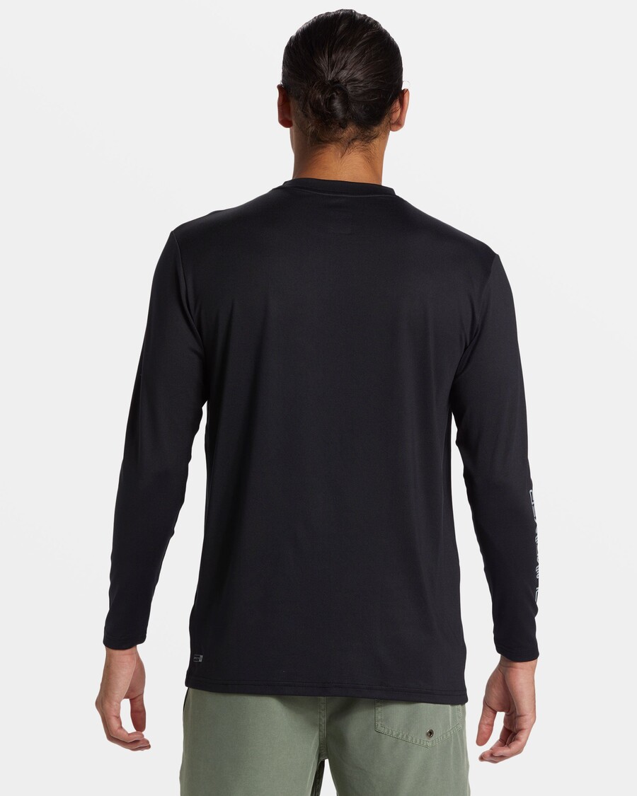 Quik Silver Everyday Long Sleeve Surf Tee - Black