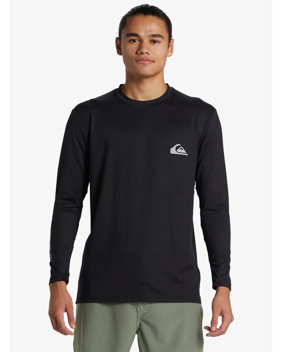 Quik Silver Everyday Long Sleeve Surf Tee - Black