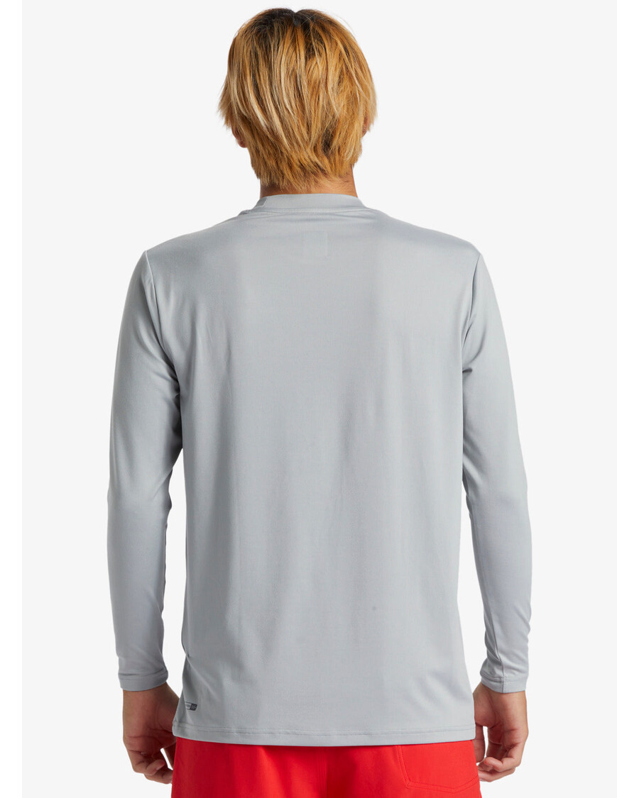 Quik Silver Everyday Long Sleeve Surf Tee -  Quarry