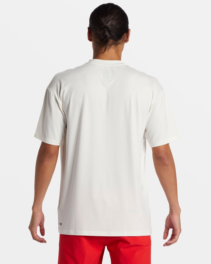 Quik Silver Everyday Short Sleeve Surf Tee - Snow White