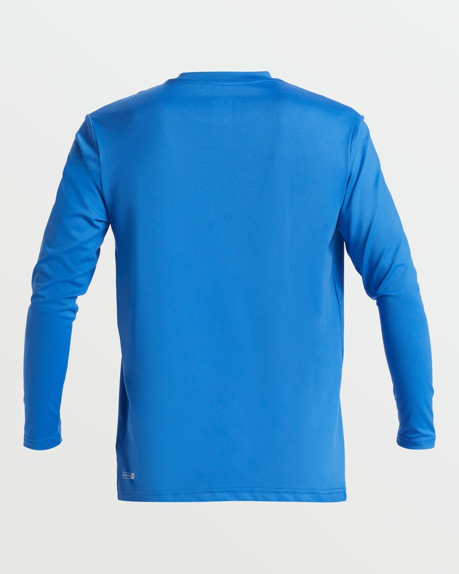 Quik Silver Everyday Long Sleeve Surf Tee - Nebulas Blue