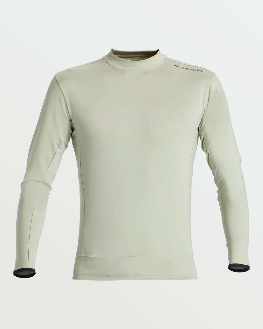 Quiksilver Highline Upf 50 Dlhý Rukáv Rash Guard - Púštna šalvia