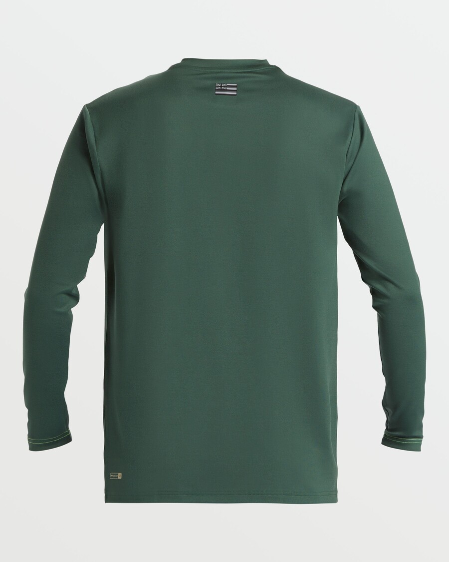 Quik Silver Petroglyph Short Sleeve Surf Tee - Forest