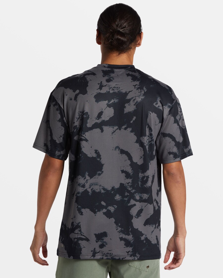 Quik Silver Petroglyph Short Sleeve Surf Tee - Hi Tie Dye