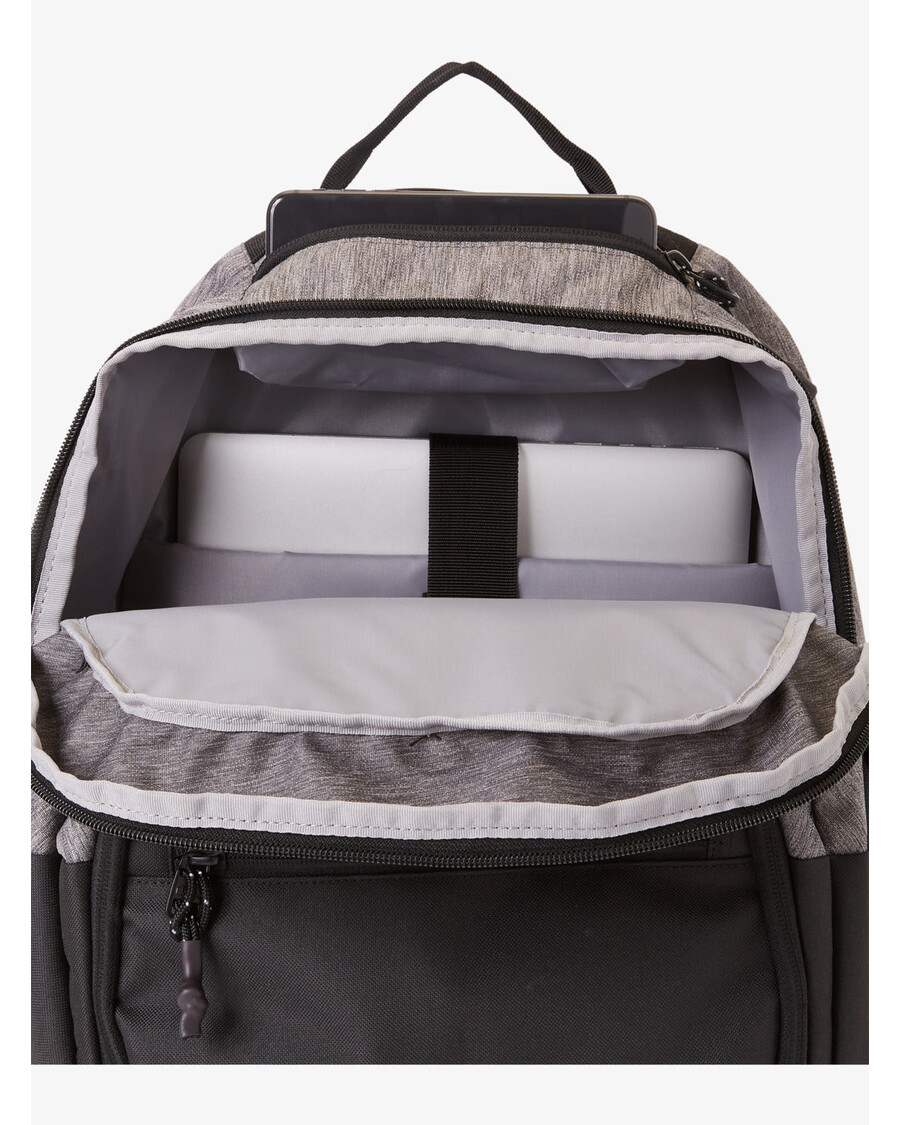 Quik Silver Schoolie Cooler 30L Backpack - Heritage Heather