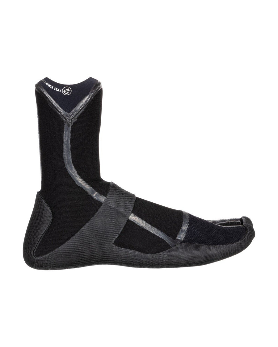 Quiksilver 3 מ"מ מרתון מגפיים עם חליפת צלילה מפוצלת - שחורים