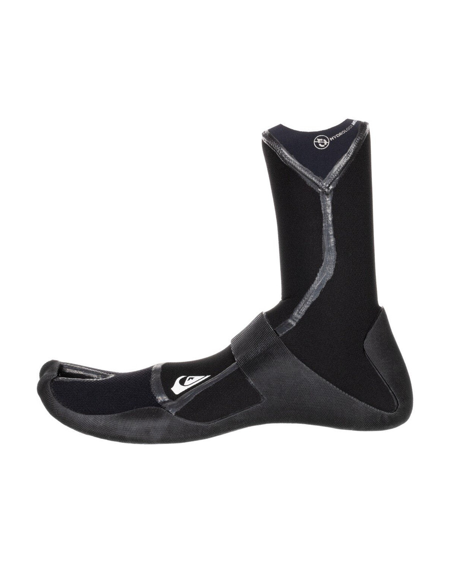 Quiksilver 3mm Marathon Sessions Split Toe Märkäpukukengät - Mustat