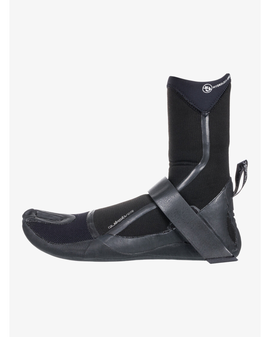 Quik Hopea 5mm Marathon Sessions Jaettu Kärki Märkäpuku Saappaat - Musta