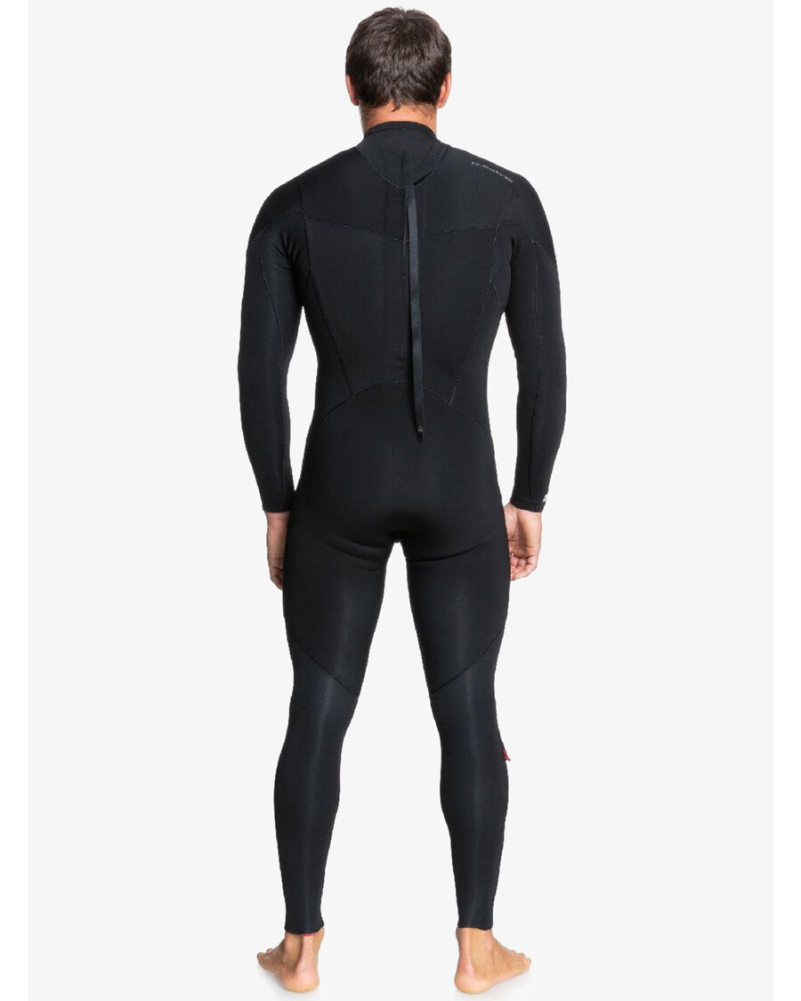 Quiksilver 3/2mm Daily Sessions Selkävetoketjullinen Märkäpuku - Musta