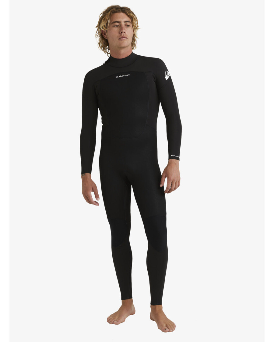 Quiksilver 5/4/3 Mm Neoprénový Oblek S Prológovým Zadným Zipsom - čierny