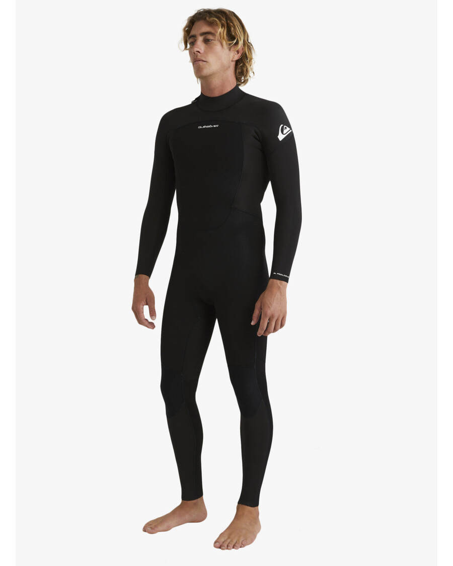 Quiksilver 5/4/3 Mm Neoprénový Oblek S Prológovým Zadným Zipsom - čierny