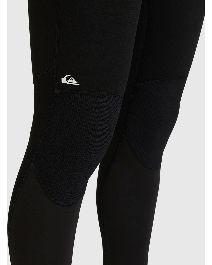 クイックシルバー 4/3mm プロローグ バック ジップ ウェットスーツ - ブラック