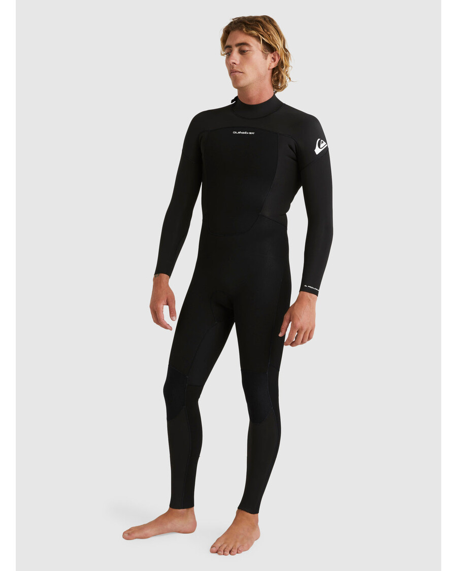 Quik Silver 3/2mm Prologue Back Zip Wetsuit - Black