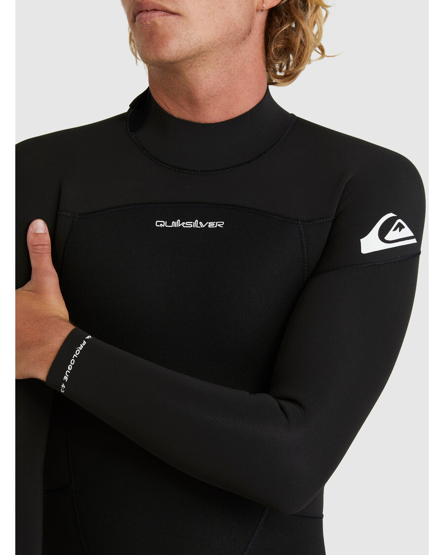 Quik Silver 3/2mm Prologue Back Zip Wetsuit - Black