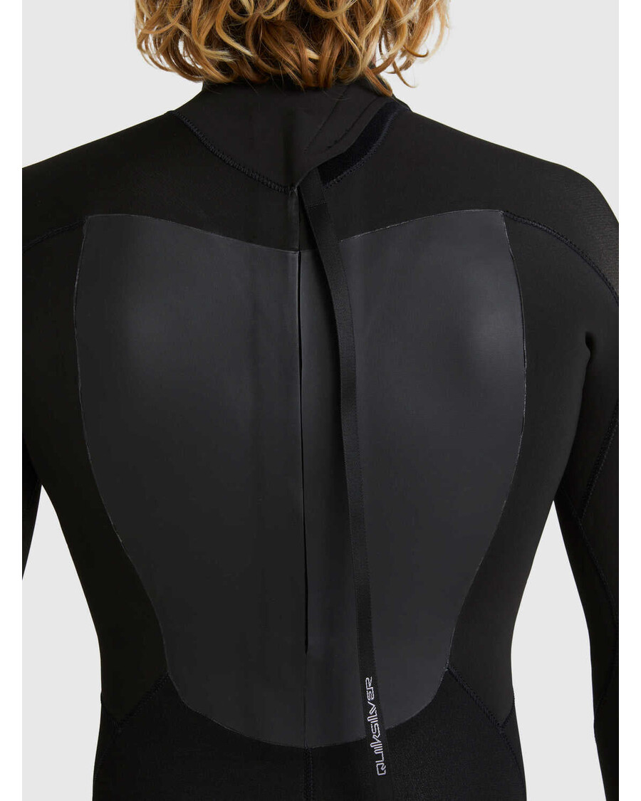Quik Silver 3/2mm Prologue Back Zip Wetsuit - Black